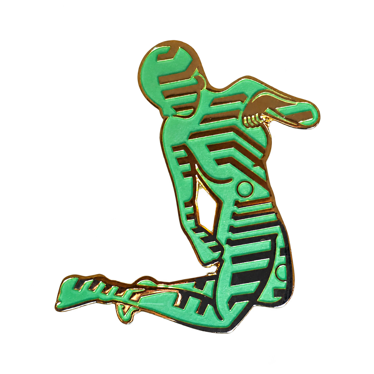 Fallen 1 Zipper Pull 5 Fallen 1 enamel zipper pull from the Sean Aaron McDonagh Fallen series, colorway 5